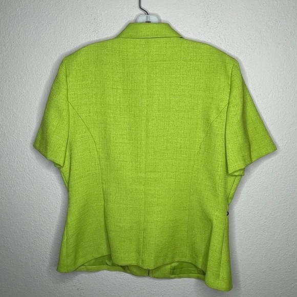 Vintage Plaza South Zip Jacket Green - Picture 2 of 6